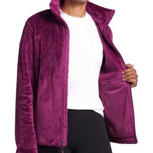 Purple North Face Osito Fleece Jacket